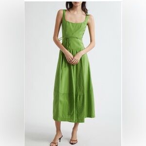 Cinq à Sept Green Midi Dress